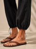 Lanhtropy Lanhtropy Cargo Linen Pants in Black - Bottom | Queen Anna House of Fashion Women's Luxury Fashion