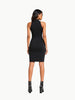 Yummie Yummie Mock Neck Smoothing Dress in Black - Dress | Queen Anna House of Fashion Women's Luxury Fashion