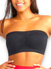 Yummie Yummie Seamless Bandeau Bra in Black - Lifestyle | Queen Anna House of Fashion Women's Luxury Fashion