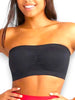 Yummie Yummie Seamless Bandeau Bra in Black - Lifestyle | Queen Anna House of Fashion Women's Luxury Fashion