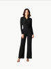 Touché Privé Touché Privé Wrap Front Black Jumpsuit in Black - Bottom | Queen Anna House of Fashion Women's Luxury Fashion