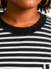 Universal Standard Universal Standard Breton Stripe Garcon Tee in 0-2 (4XS) - Top | Queen Anna House of Fashion Women's Luxury Fashion