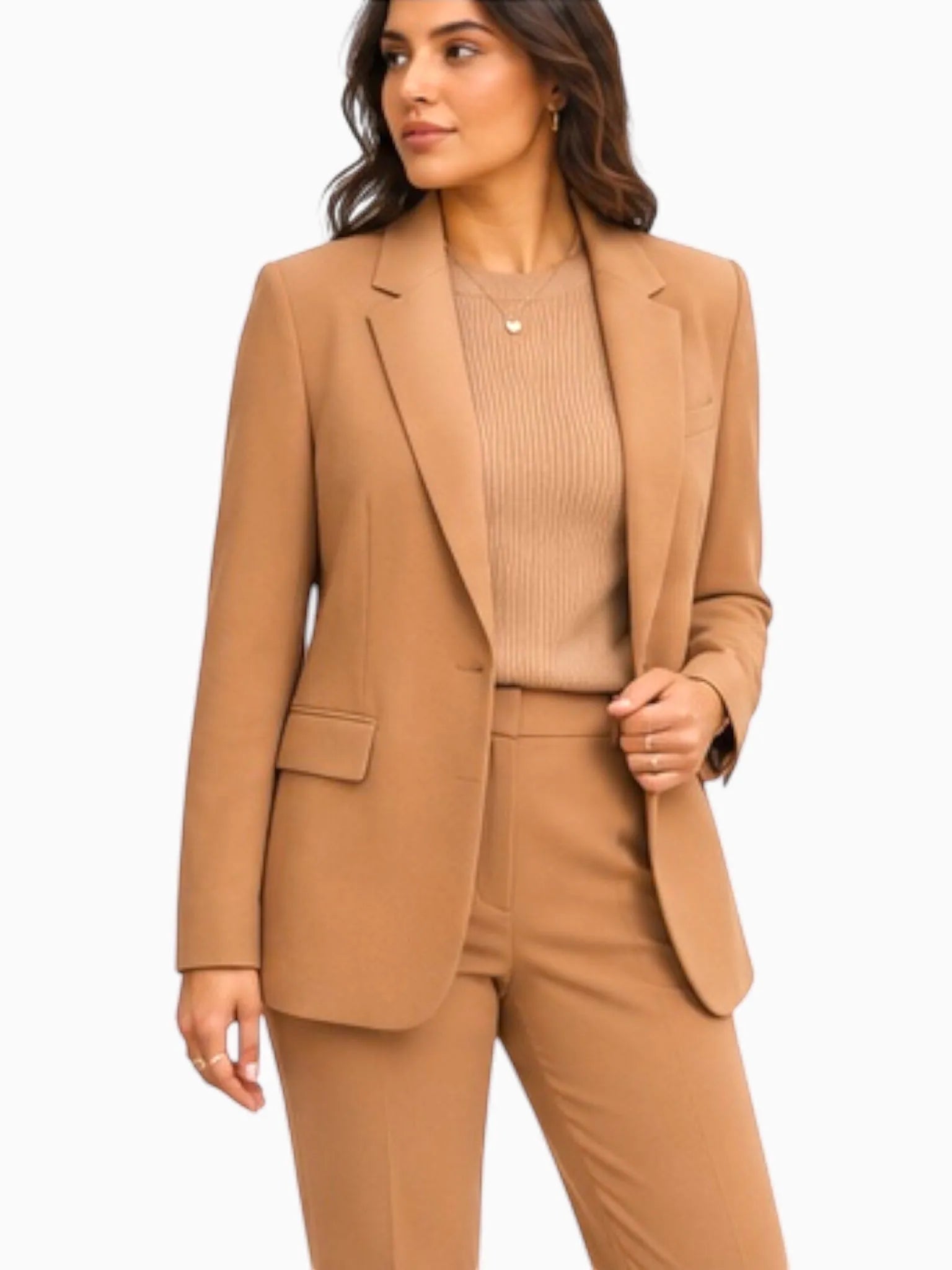 M.M.LaFleur M.M.LaFleur Smith Twill Pants in Camel - Bottom | Queen Anna House of Fashion Women's Luxury Fashion