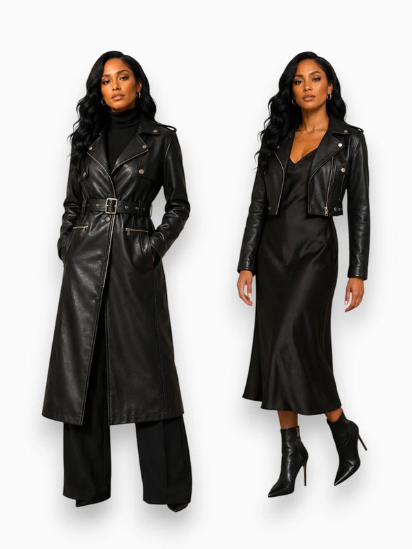 Azalea Wang Azalea Wang BUTTERCUP Trench Coat in S - Outerwear | Queen Anna House of Fashion Women's Luxury Fashion