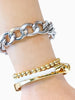 WILYMI Jewelry WILYMI Jewelry X Cuban Cuff Bracelet in Silver - Jewelry | Queen Anna House of Fashion Women's Luxury Fashion