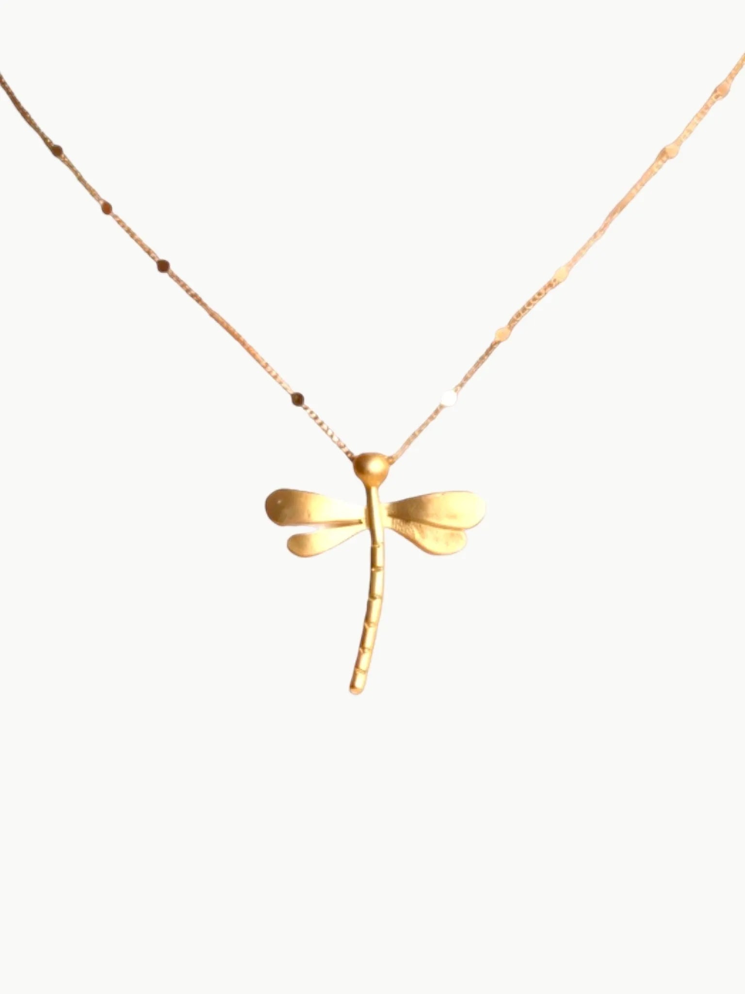 WILYMI Jewelry WILYMI Jewelry Co Limitless Mini Dragonfly Necklace in Gold - Jewelry | Queen Anna House of Fashion Women's Luxury Fashion