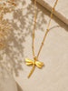 WILYMI Jewelry WILYMI Jewelry Co Limitless Mini Dragonfly Necklace in Gold - Jewelry | Queen Anna House of Fashion Women's Luxury Fashion