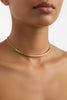 WILYMI Jewelry WILYMI Jewelry Co PRESENCE Armour Tube Necklace in Gold - Jewelry | Queen Anna House of Fashion Women's Luxury Fashion