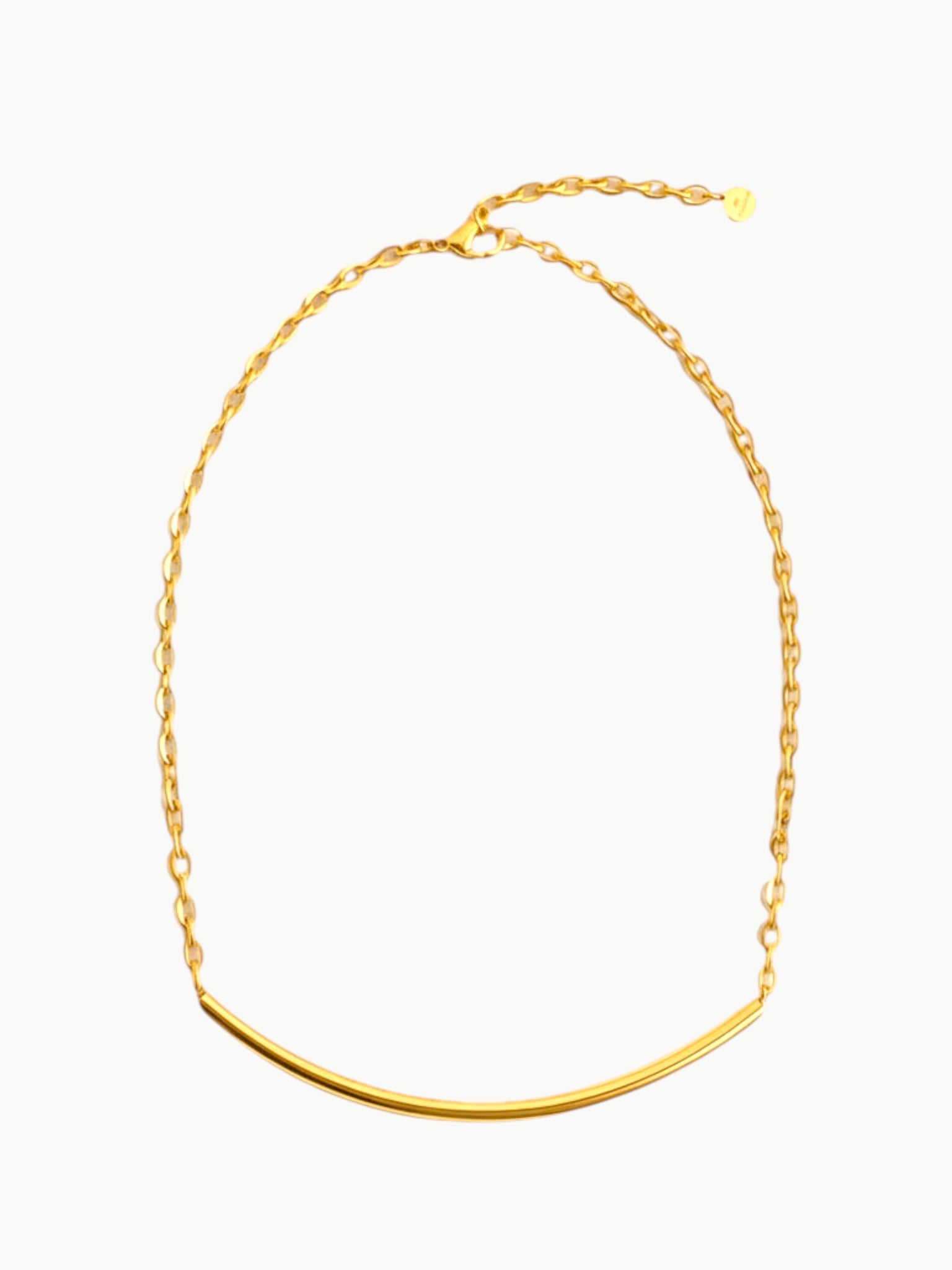 WILYMI Jewelry WILYMI Jewelry Co PRESENCE Armour Tube Necklace in Gold - Jewelry | Queen Anna House of Fashion Women's Luxury Fashion