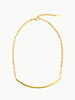 WILYMI Jewelry WILYMI Jewelry Co PRESENCE Armour Tube Necklace in Gold - Jewelry | Queen Anna House of Fashion Women's Luxury Fashion
