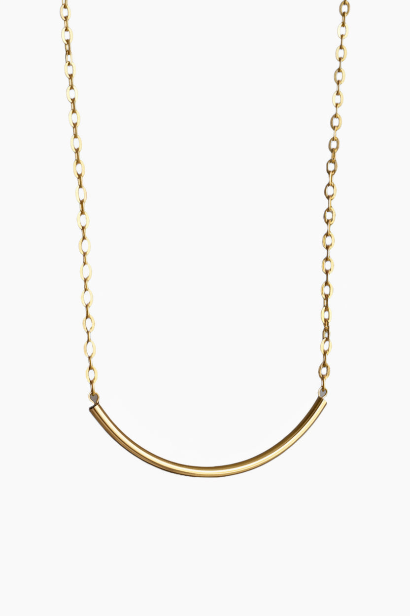 WILYMI Jewelry WILYMI Jewelry Co PRESENCE Armour Tube Necklace in Gold - Jewelry | Queen Anna House of Fashion Women's Luxury Fashion