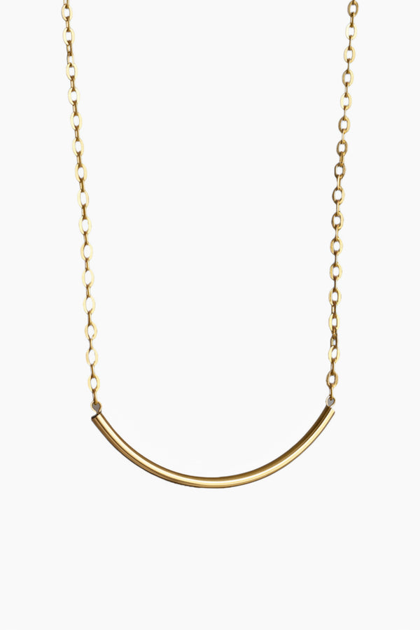 WILYMI Jewelry WILYMI Jewelry Co PRESENCE Armour Tube Necklace in Gold - Jewelry | Queen Anna House of Fashion Women's Luxury Fashion