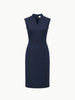 M.M.LaFleur M.M.LaFleur Aditi Sleeveless Sheath Dress in Midnight Blue - Dress | Queen Anna House of Fashion Women's Luxury Fashion