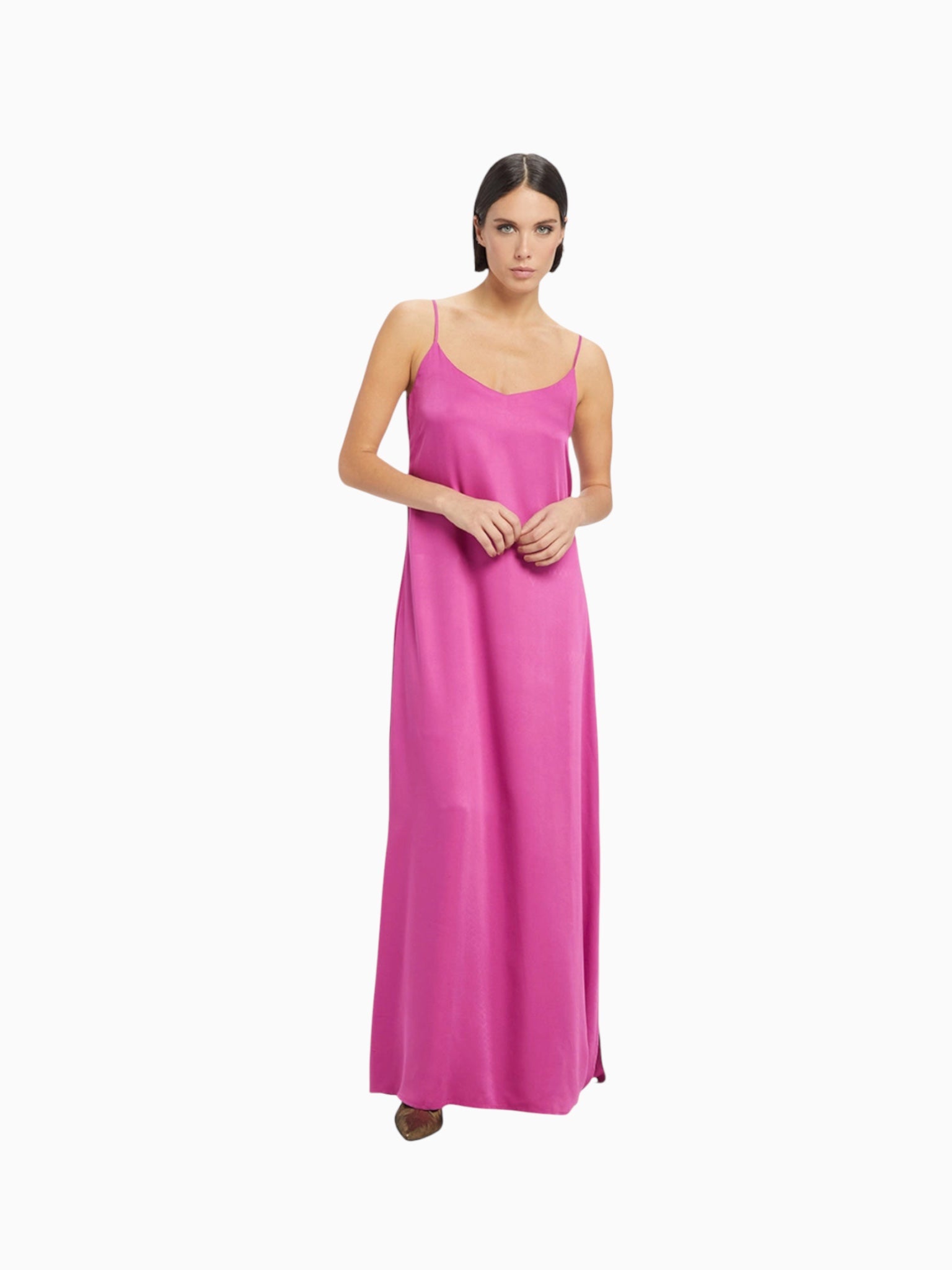 Neu Nomads Neu Nomads Sammie Gown in Berry - Dress | Queen Anna House of Fashion Women's Luxury Fashion
