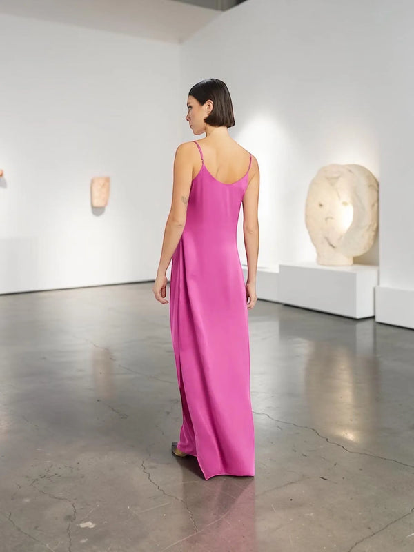 Neu Nomads Neu Nomads Sammie Gown in Berry - Dress | Queen Anna House of Fashion Women's Luxury Fashion