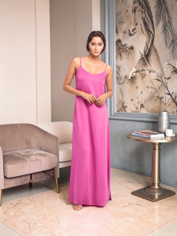 Neu Nomads Neu Nomads Sammie Gown in Berry - Dress | Queen Anna House of Fashion Women's Luxury Fashion