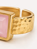 WILYMI Jewelry WILYMI Jewelry Rose Quartz Ring in Rose Quartz - Jewelry | Queen Anna House of Fashion Women's Luxury Fashion
