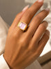 WILYMI Jewelry WILYMI Jewelry Rose Quartz Ring in Rose Quartz - Jewelry | Queen Anna House of Fashion Women's Luxury Fashion