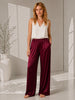 LUNYA Lunya Washable Silk Tank & Pant Set in Burgundy Top - Top | Queen Anna House of Fashion Women's Luxury Fashion
