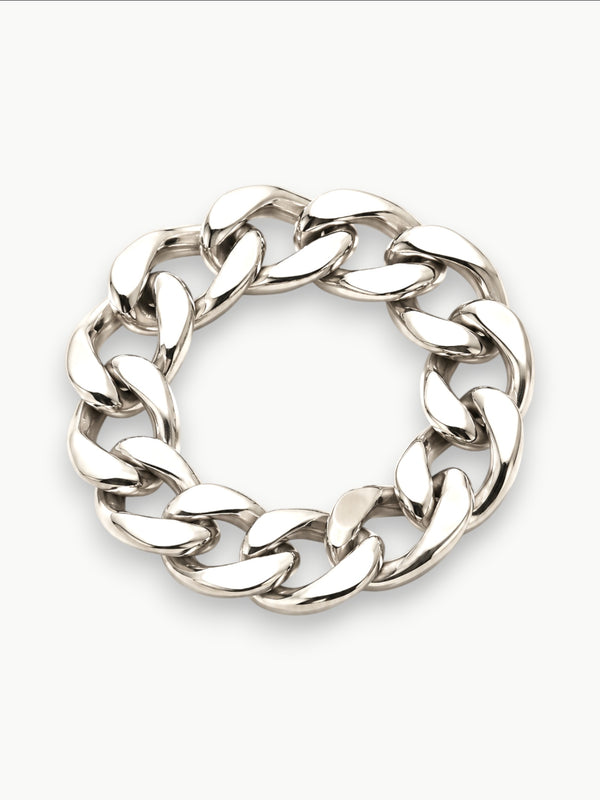 WILYMI Jewelry WILYMI Jewelry X Cuban Cuff Bracelet in Silver - Jewelry | Queen Anna House of Fashion Women's Luxury Fashion
