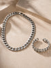 WILYMI Jewelry WILYMI Jewelry X Cuban Collar Necklace in Stainless steel - Jewelry | Queen Anna House of Fashion Women's Luxury Fashion