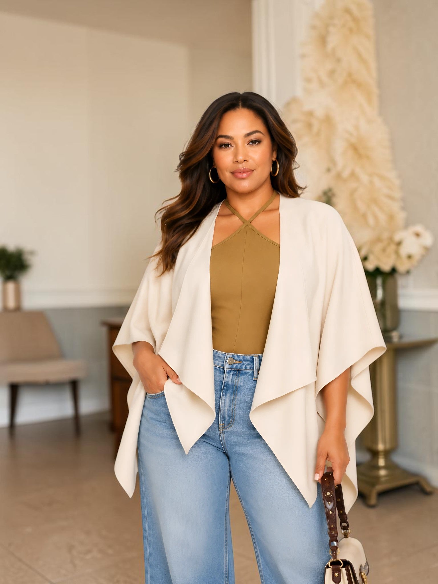 SOIA & KYO SOIA & KYO Elicia Jacket in Sand - Outerwear | Queen Anna House of Fashion Women's Luxury Fashion