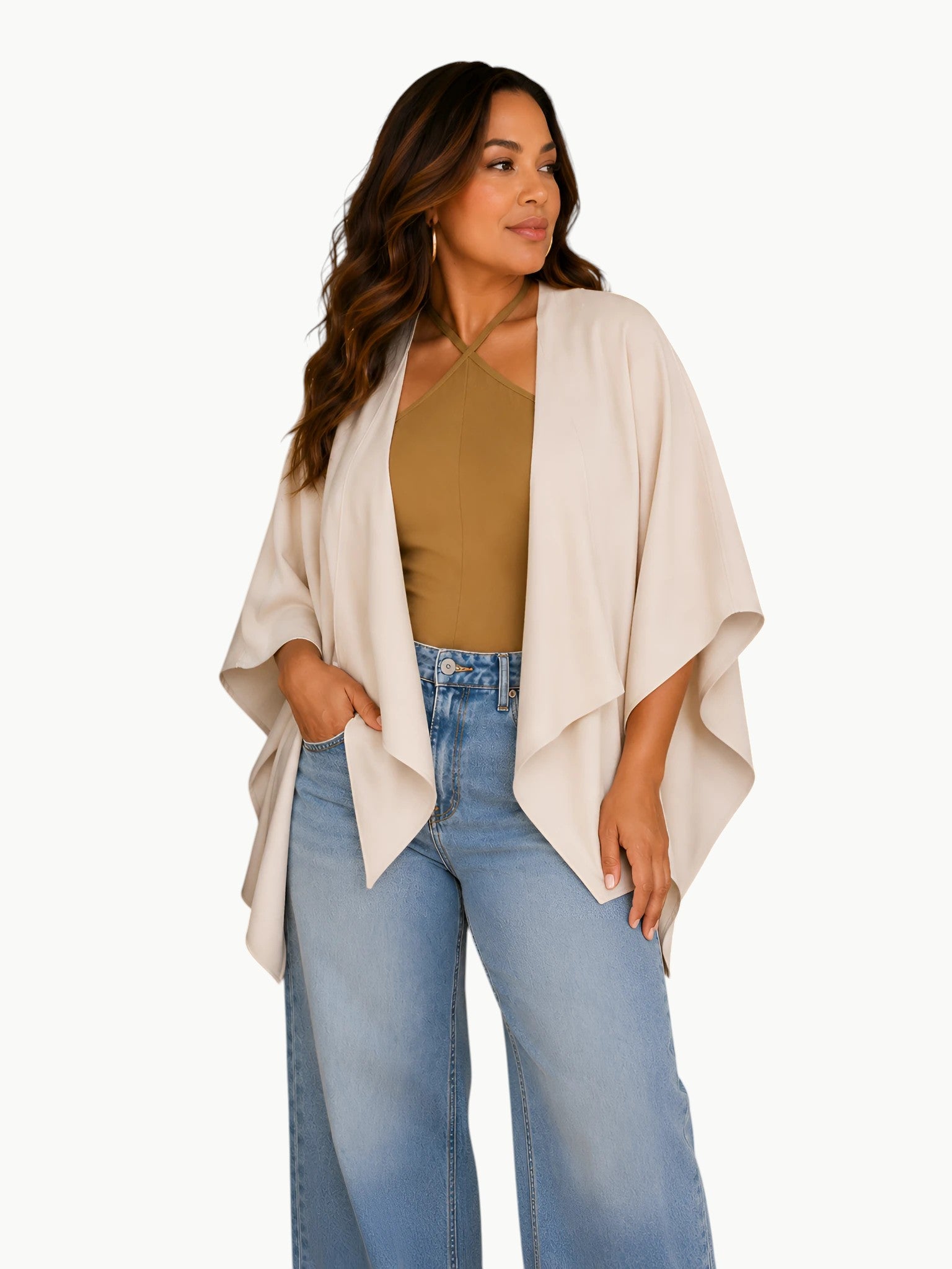 SOIA & KYO SOIA & KYO Elicia Jacket in Sand - Outerwear | Queen Anna House of Fashion Women's Luxury Fashion