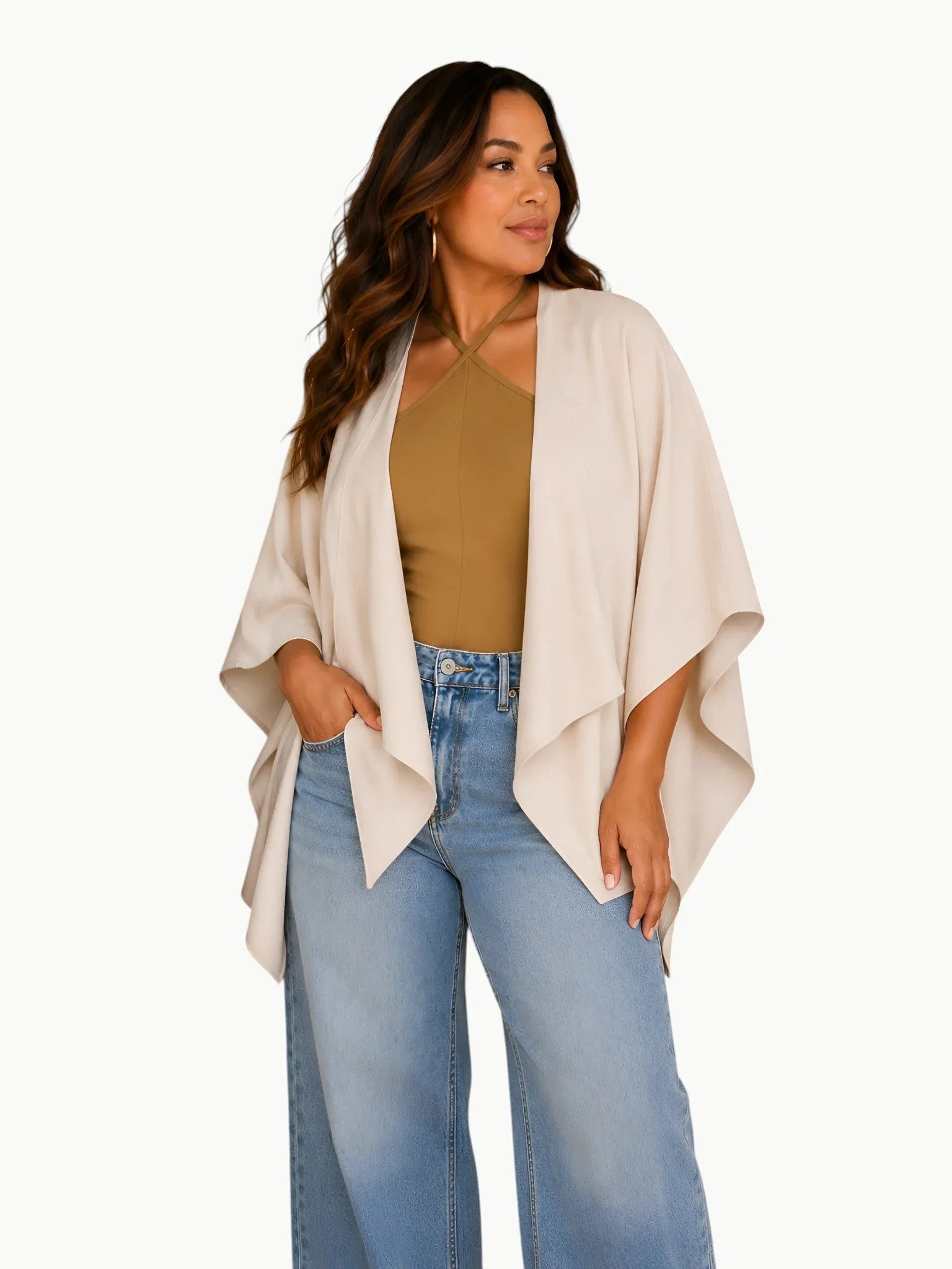 SOIA & KYO SOIA & KYO Elicia Jacket in Sand - Outerwear | Queen Anna House of Fashion Women's Luxury Fashion