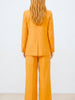 Lanhtropy Lanhtropy Milano Linen Blazer in Caramel - Outerwear | Queen Anna House of Fashion Women's Luxury Fashion