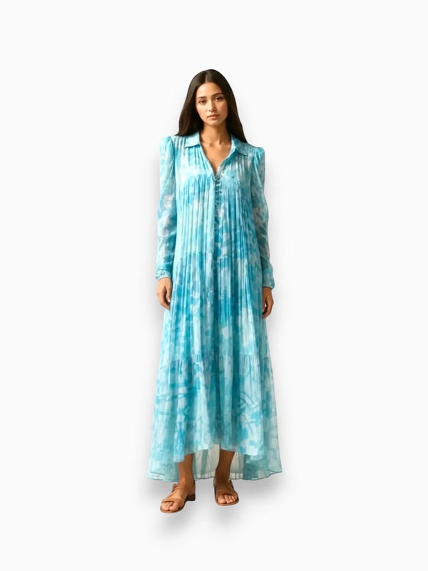 THE LNK THE LNK Tal Tiered Maxi Dress in XS - Dress | Queen Anna House of Fashion Women's Luxury Fashion