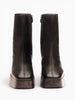 UTILITARIAN UTILITARIAN Nous Wooden Platform Boot in Black - Shoes | Queen Anna House of Fashion Women's Luxury Fashion