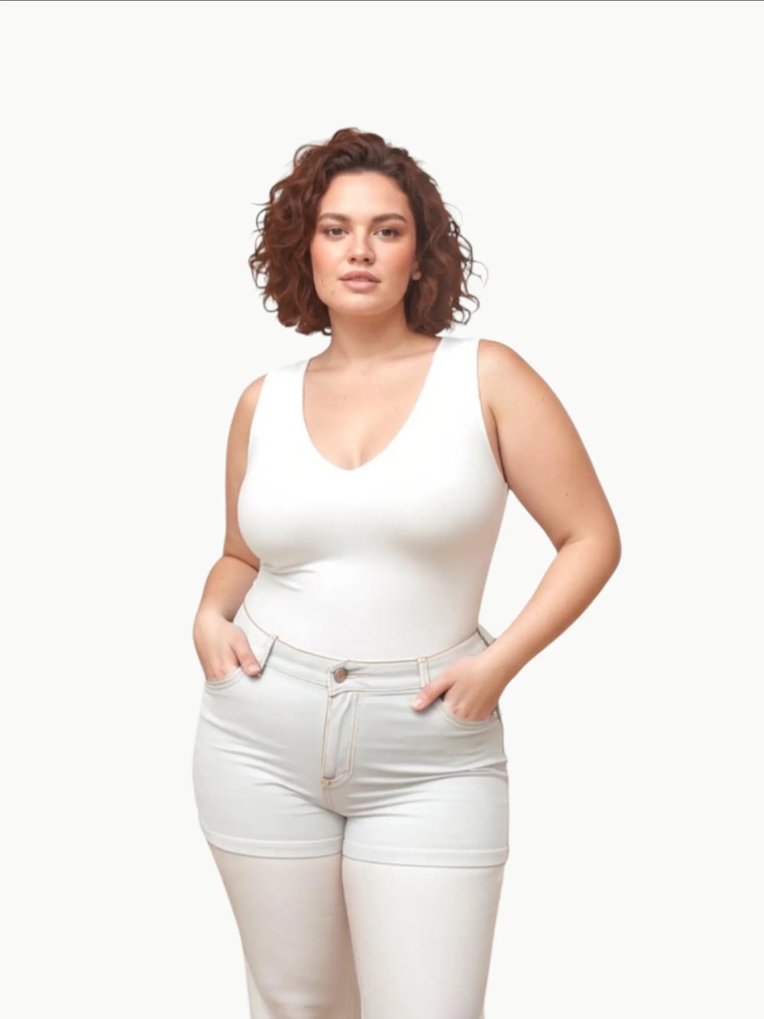 Universal Standard Universal Standard Double V Tank in 6-8 (2XS) - Top | Queen Anna House of Fashion Women's Luxury Fashion