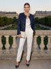 Le Cle Le Cle Lizbon Pants in White - Bottom | Queen Anna House of Fashion Women's Luxury Fashion