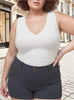 Universal Standard Universal Standard Double V Tank in 6-8 (2XS) - Top | Queen Anna House of Fashion Women's Luxury Fashion