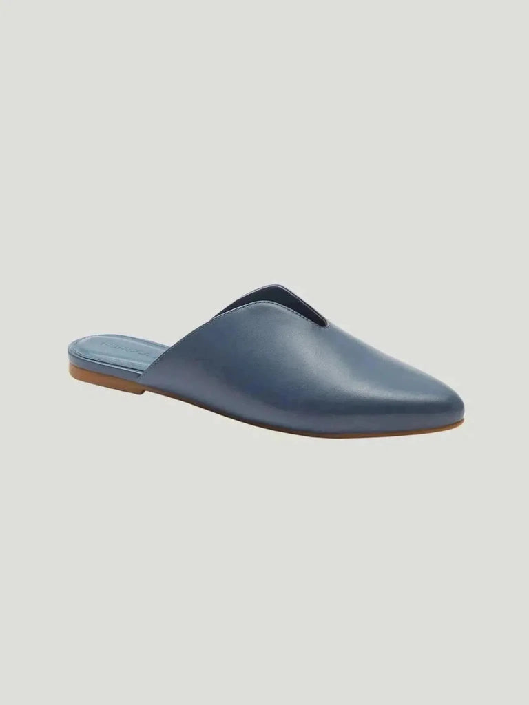 Rebecca Allen REBECCA ALLEN Slate Blue Mule in 6.5 - Shoes | Queen Anna House of Fashion Women's Luxury Fashion