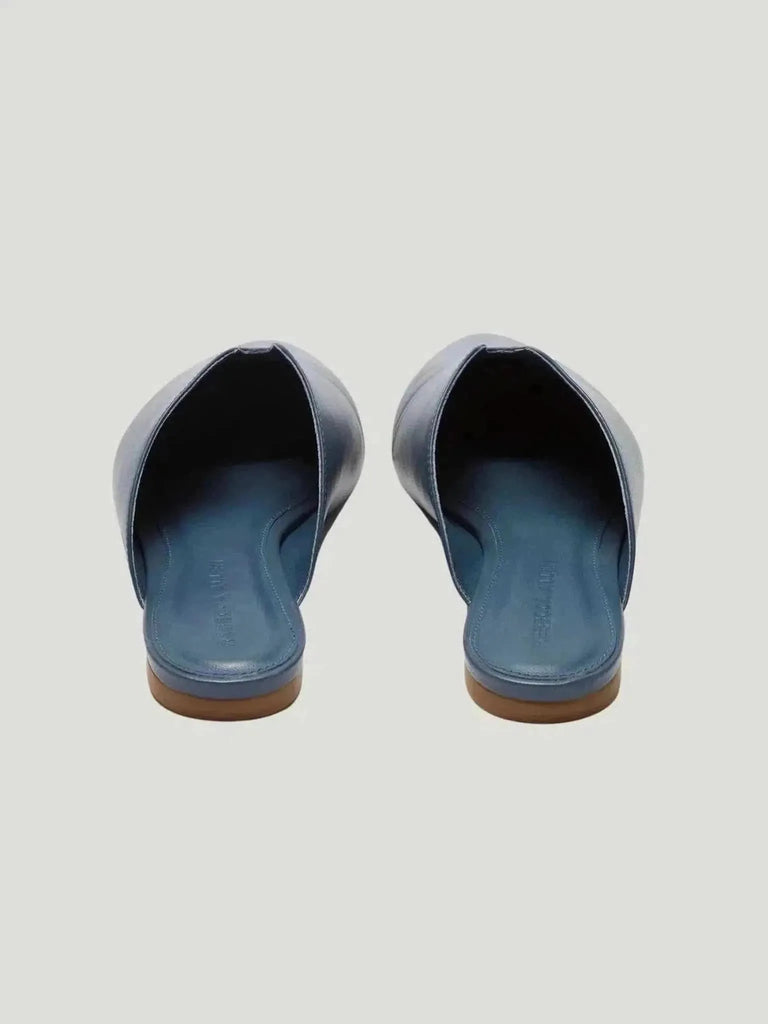 Rebecca Allen REBECCA ALLEN Slate Blue Mule in 6.5 - Shoes | Queen Anna House of Fashion Women's Luxury Fashion
