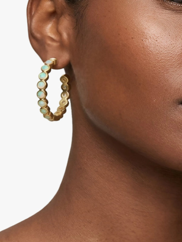 La Kaiser Opal Ombre Grande Hoops