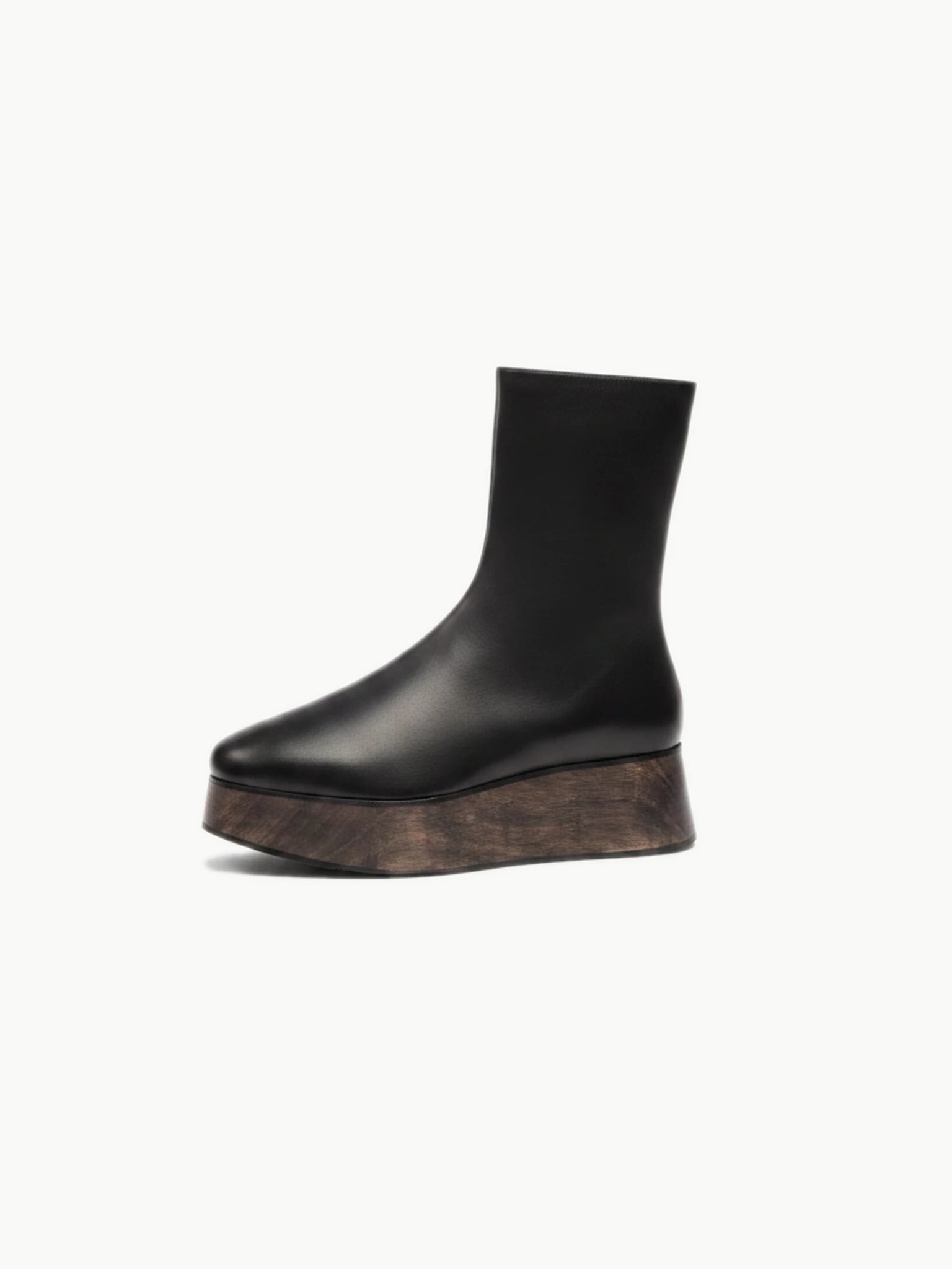 UTILITARIAN Nous Wooden Platform Boot
