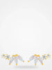 La Kaiser Opal Diamond Twinkling Lotus Studs