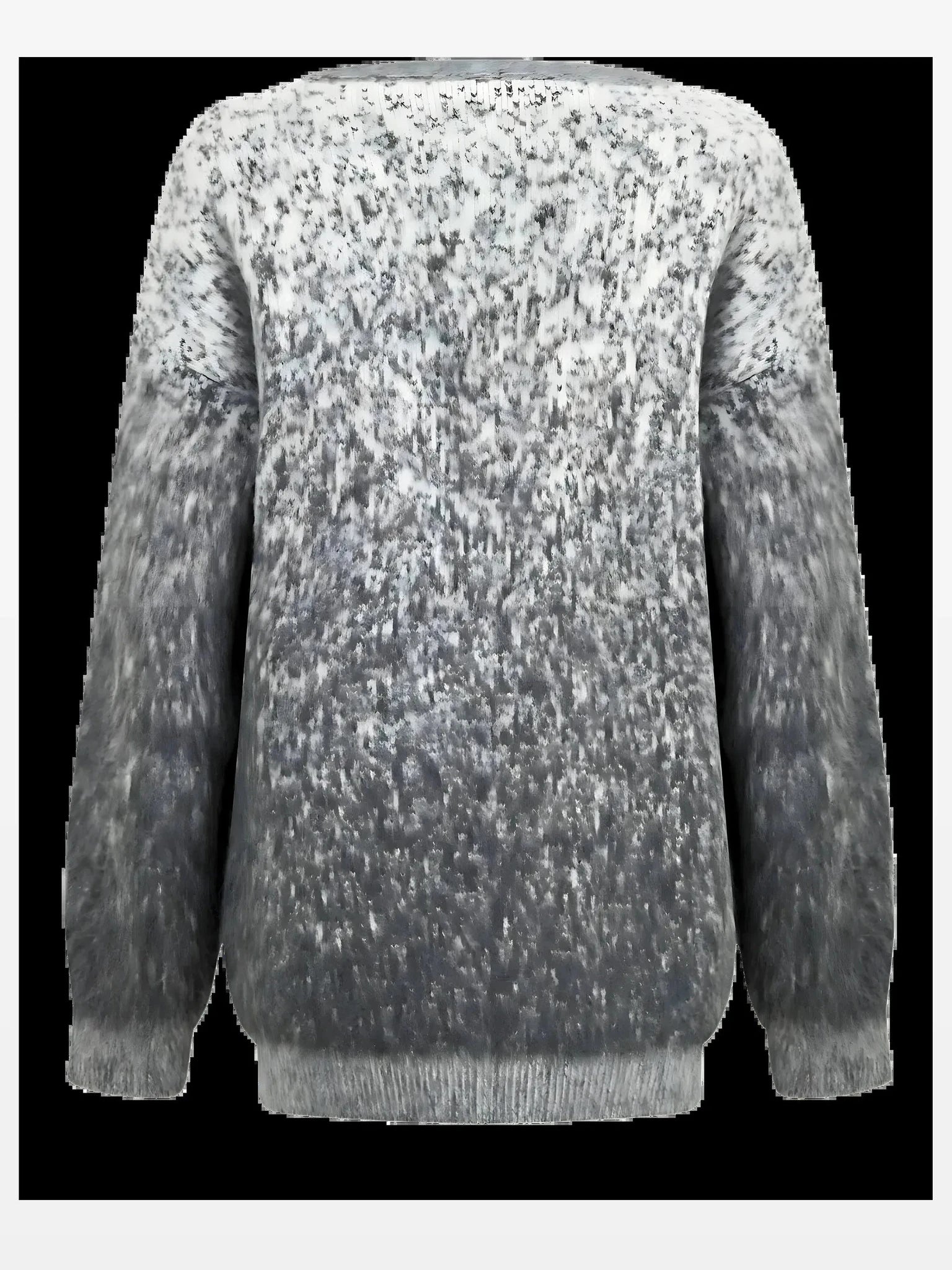 NOCTURNE Gradient Oversized Cardigan