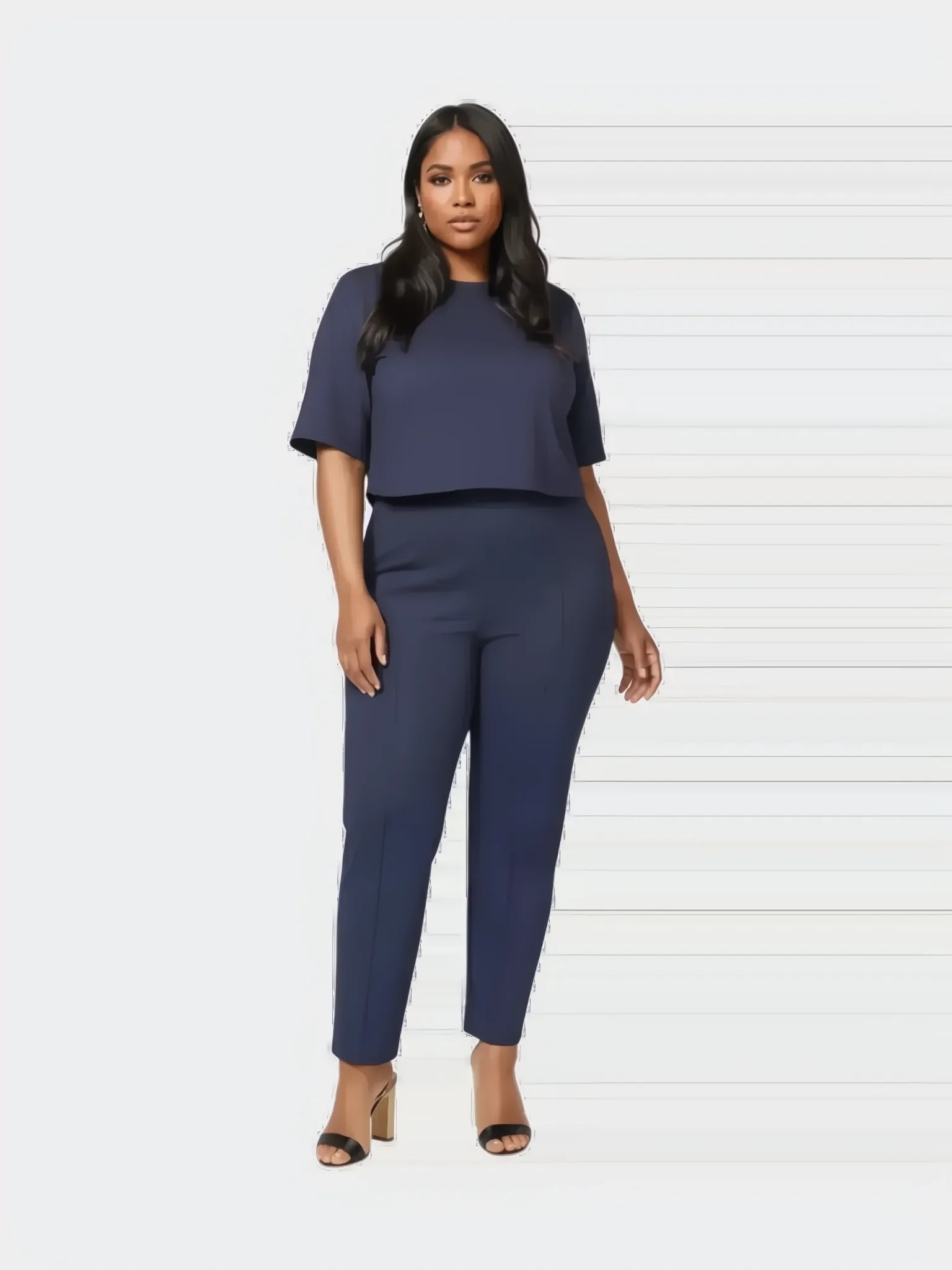 Ripley Rader Ripley Rader Plus Size Slim Leg Pants in XXL - Bottom | Queen Anna House of Fashion Women's Luxury Fashion