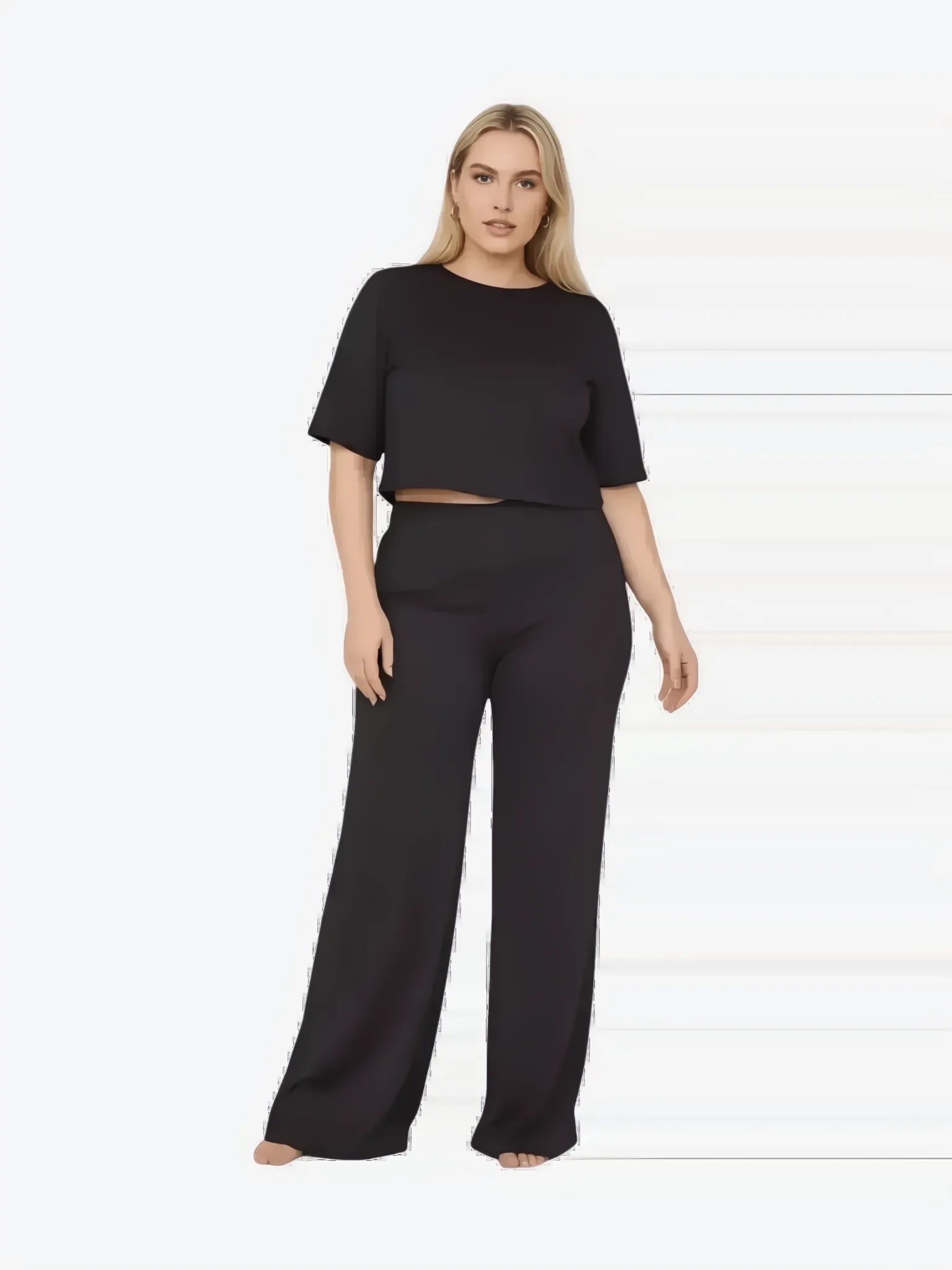 Ripley Rader Ripley Rader Plus Size Wide Leg Pants in XXXL - Bottom | Queen Anna House of Fashion Women's Luxury Fashion