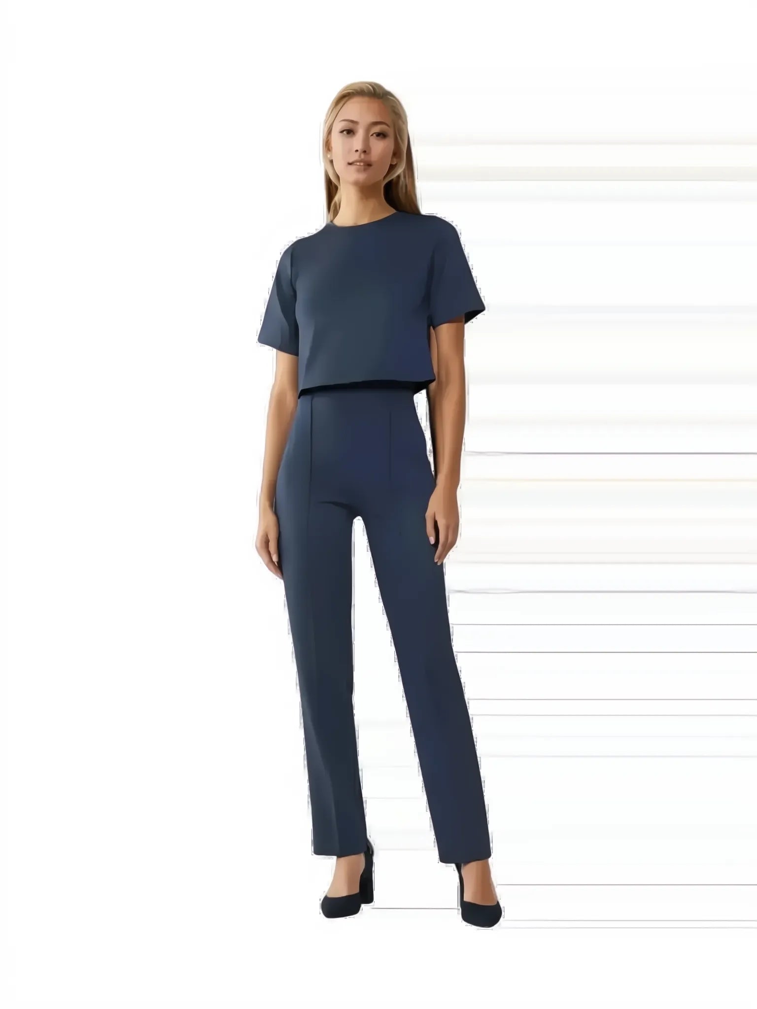 Ripley Rader Ripley Rader Short-Sleeve Ponte Knit Tee in M - Top | Queen Anna House of Fashion Women's Luxury Fashion