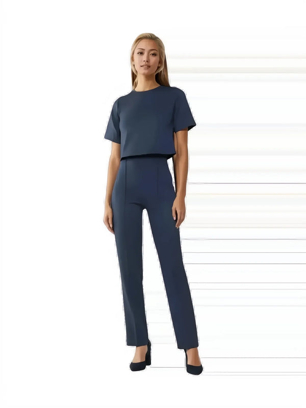 Ripley Rader Ripley Rader Short-Sleeve Ponte Knit Tee in M - Top | Queen Anna House of Fashion Women's Luxury Fashion