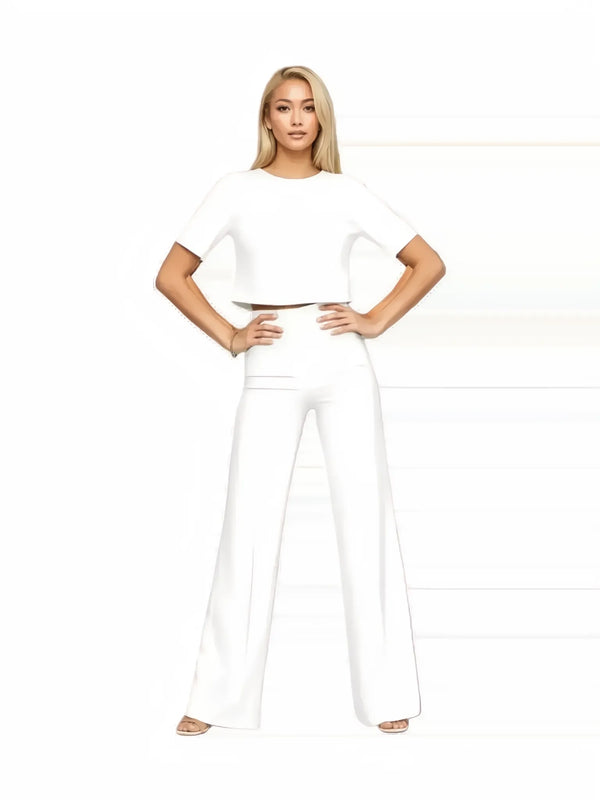 Ripley Rader Ripley Rader Short-Sleeve Ponte Knit Tee in XS - Top | Queen Anna House of Fashion Women's Luxury Fashion