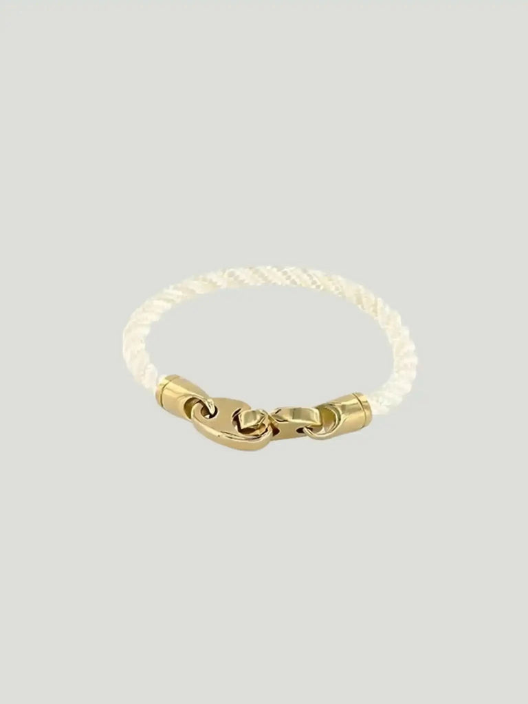 Sailormade Sailormade Endeavour Single Rope Bracelet in BRIGHT WHITE - Jewelry | Queen Anna House of Fashion Women's Luxury Fashion