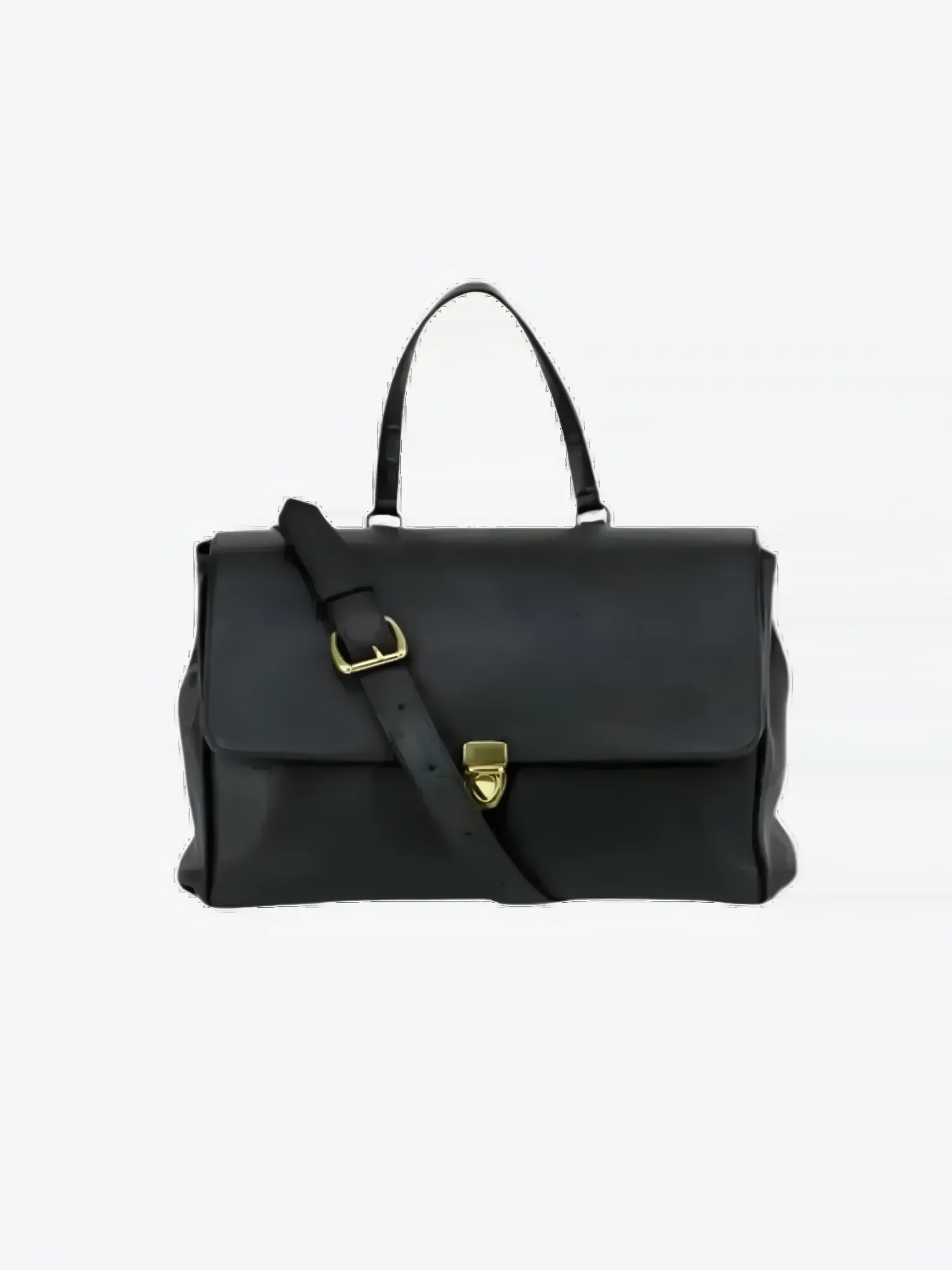 TAH Bags TAH Bags Briefcase Satchel in BLACK - Bags | Queen Anna House of Fashion Women's Luxury Fashion