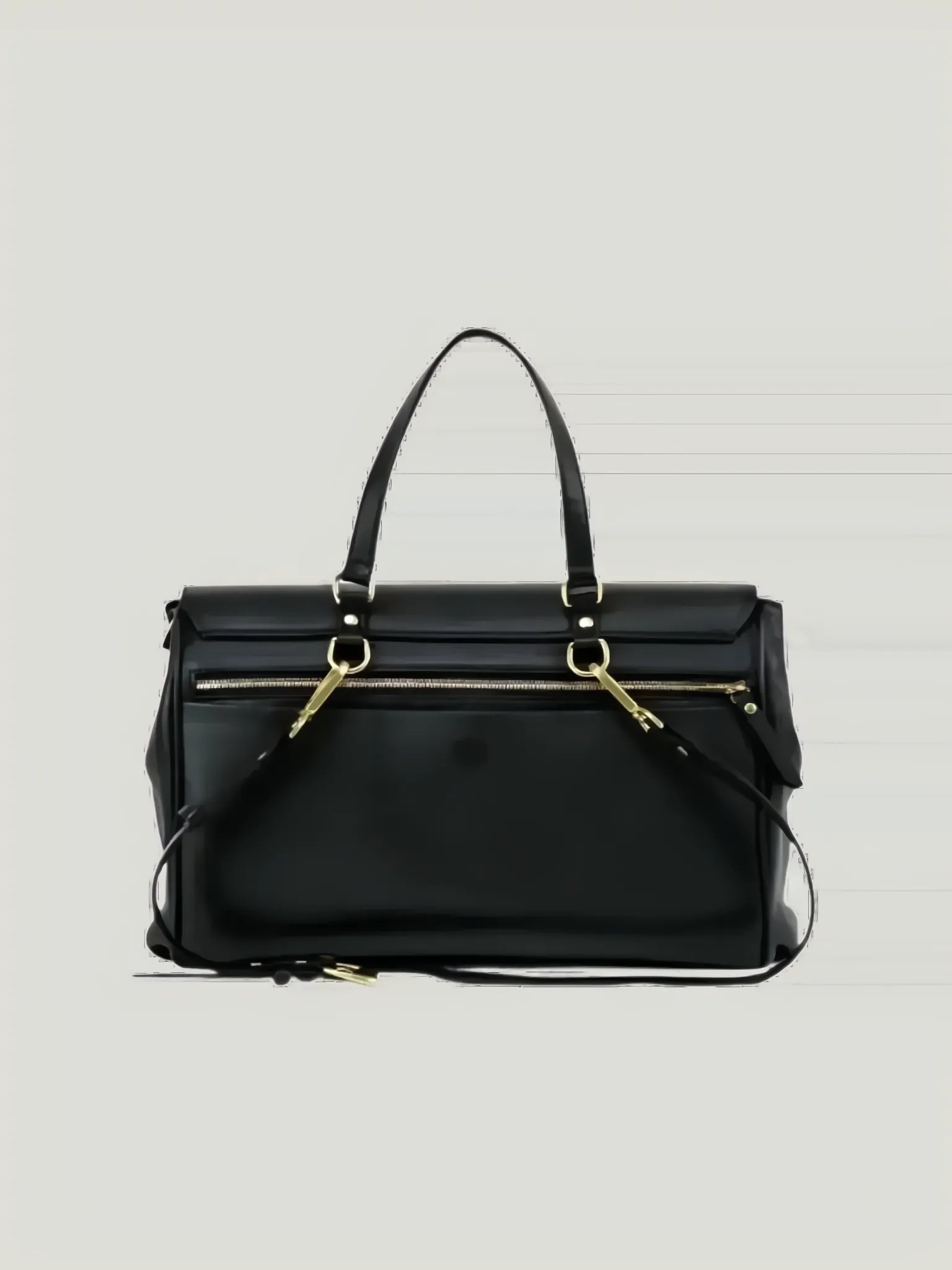 TAH Bags TAH Bags Briefcase Satchel in BLACK - Bags | Queen Anna House of Fashion Women's Luxury Fashion