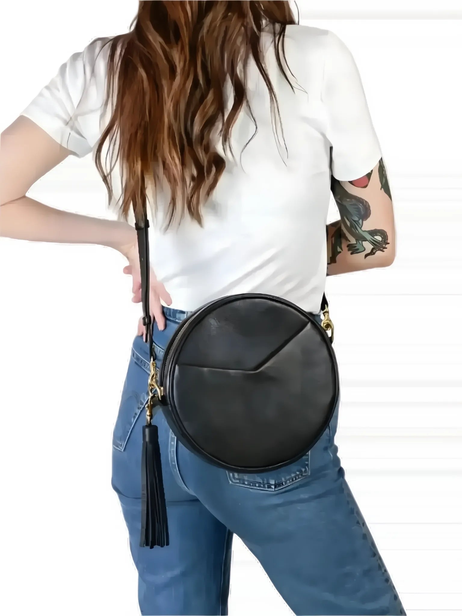 TAH Bags TAH Bags Circle Bag in Whisky - Accessories | Queen Anna House of Fashion Women's Luxury Fashion