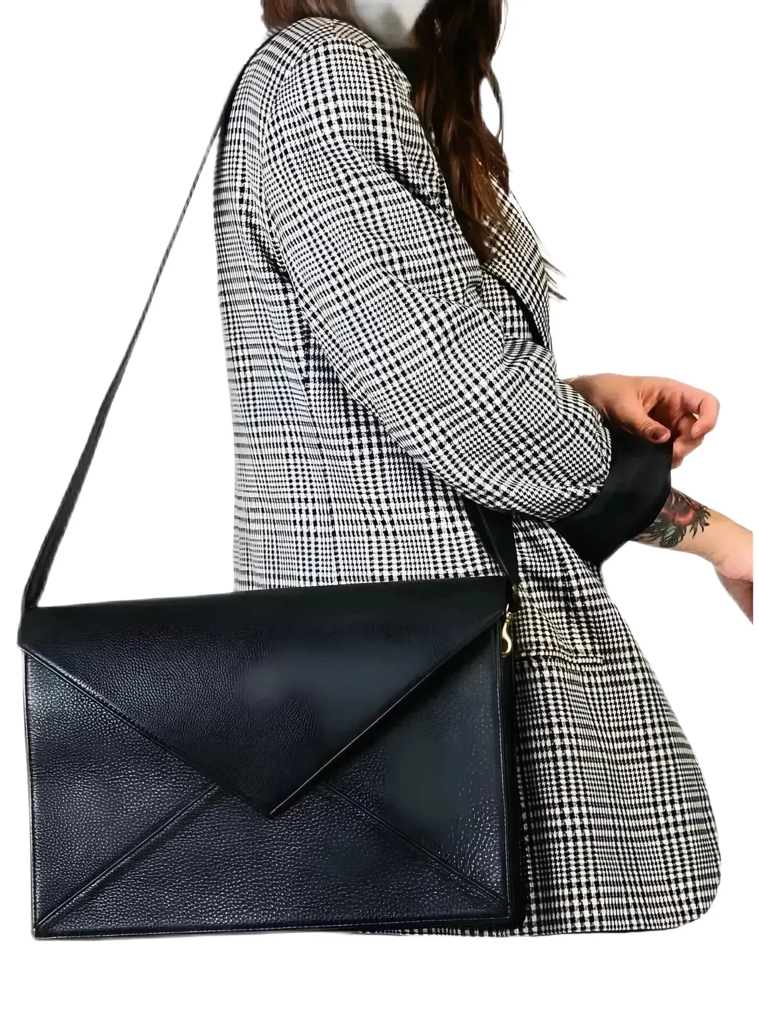 TAH Bags TAH Bags Envelope Oscar Bag in Black - Bags | Queen Anna House of Fashion Women's Luxury Fashion